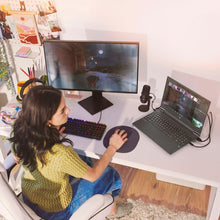Load image into Gallery viewer, HP Victus 15 Gaming Laptop, 15.6&quot; FHD 144Hz Display, AMD Ryzen 5 7535HS, 16GB DDR5 RAM, 512GB PCIe M.2 SSD, NVIDIA GeForce RTX 2050, HDMI, Webcam, Backlit Keyboard, Wi-Fi 6, Windows 11 Home, Silver
