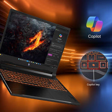 Load image into Gallery viewer, acer Nitro V Gaming Laptop | Intel Core i7-13620H Processor | NVIDIA GeForce RTX 4050 Laptop GPU | 15.6&quot; FHD IPS 165Hz Display | 16GB DDR5 | 1TB Gen 4 SSD | Wi-Fi 6 | Backlit KB | ANV15-51-723D
