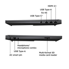 Load image into Gallery viewer, HP Victus 15 Gaming Laptop, 15.6&quot; FHD 144Hz Display, AMD Ryzen 5 7535HS, 16GB DDR5 RAM, 512GB PCIe M.2 SSD, NVIDIA GeForce RTX 2050, HDMI, Webcam, Backlit Keyboard, Wi-Fi 6, Windows 11 Home, Silver
