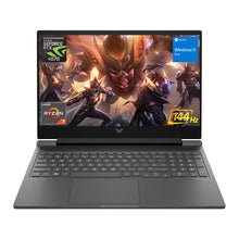 Load image into Gallery viewer, HP Victus 16.1 Ryzen 7 RTX 4070 Premium Gaming Laptop, 16.1&quot; FHD 144Hz, AMD Ryzen 7 8845HS (Beats i7-1355U), NVIDIA GeForce RTX 4070, 64GB DDR5 RAM, 2TB SSD, HDMI, Wi-Fi 6, Windows 11 Pro
