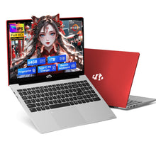 Load image into Gallery viewer, NIMO 15.6&quot; IPS FHD-Gaming-Laptop, 6 Cores AMD Ryzen 5 6600H 32GB DDR5 RAM 1TB SSD (Beat i7-1165G7 up to 4.5GHz) 660M 6nm GPU-Computer with 100W Type-C Backlit Keyboard, Fingerprint
