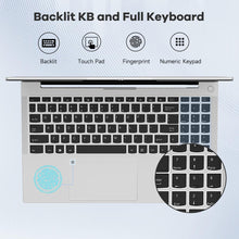 Load image into Gallery viewer, NIMO 15.6&quot; IPS FHD-Gaming-Laptop, 6 Cores AMD Ryzen 5 6600H 32GB DDR5 RAM 1TB SSD (Beat i7-1165G7 up to 4.5GHz) 660M 6nm GPU-Computer with 100W Type-C Backlit Keyboard, Fingerprint
