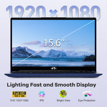 Load image into Gallery viewer, NIMO 15.6&quot; IPS FHD-Gaming-Laptop, 6 Cores AMD Ryzen 5 6600H 32GB DDR5 RAM 1TB SSD (Beat i7-1165G7 up to 4.5GHz) 660M 6nm GPU-Computer with 100W Type-C Backlit Keyboard, Fingerprint
