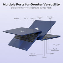 Load image into Gallery viewer, NIMO 15.6&quot; IPS FHD-Gaming-Laptop, 6 Cores AMD Ryzen 5 6600H 32GB DDR5 RAM 1TB SSD (Beat i7-1165G7 up to 4.5GHz) 660M 6nm GPU-Computer with 100W Type-C Backlit Keyboard, Fingerprint
