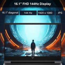 Load image into Gallery viewer, HP Victus 16.1 Ryzen 7 RTX 4070 Premium Gaming Laptop, 16.1&quot; FHD 144Hz, AMD Ryzen 7 8845HS (Beats i7-1355U), NVIDIA GeForce RTX 4070, 64GB DDR5 RAM, 2TB SSD, HDMI, Wi-Fi 6, Windows 11 Pro
