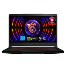 Load image into Gallery viewer, MSI Thin 15 15.6” 144Hz FHD Gaming Laptop: Intel Core i7-13620H, NVIDIA Geforce RTX 4050, 16GB DDR4, 512GB NVMe SSD, WiFi 6E, Win 11: Black B13VE-2678US
