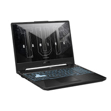 Load image into Gallery viewer, ASUS TUF Gaming A15 Gaming Laptop, 15.6” FHD 144Hz Display, NVIDIA® GeForce RTX™ 2050, AMD Ryzen™ 5 7535HS, 8GB DDR5, 512GB PCIe® Gen4 NVMe™ SSD, Wi-Fi 6, Windows 11, FA506NF-ES51
