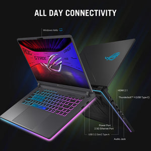 ASUS ROG Strix G16 Gaming Laptop, 165Hz Display, NVIDIA® GeForce RTX™ 4060, Intel Core i7-13650HX, 16GB DDR5, 1TB PCIe Gen4 SSD, Wi-Fi 6E, Windows 11, G614JV-AS74
